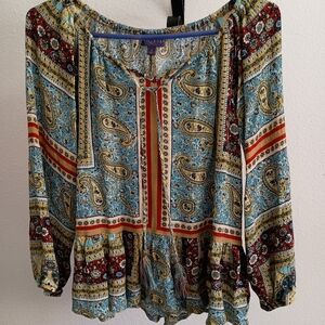 Boho Summer Gauze Top
